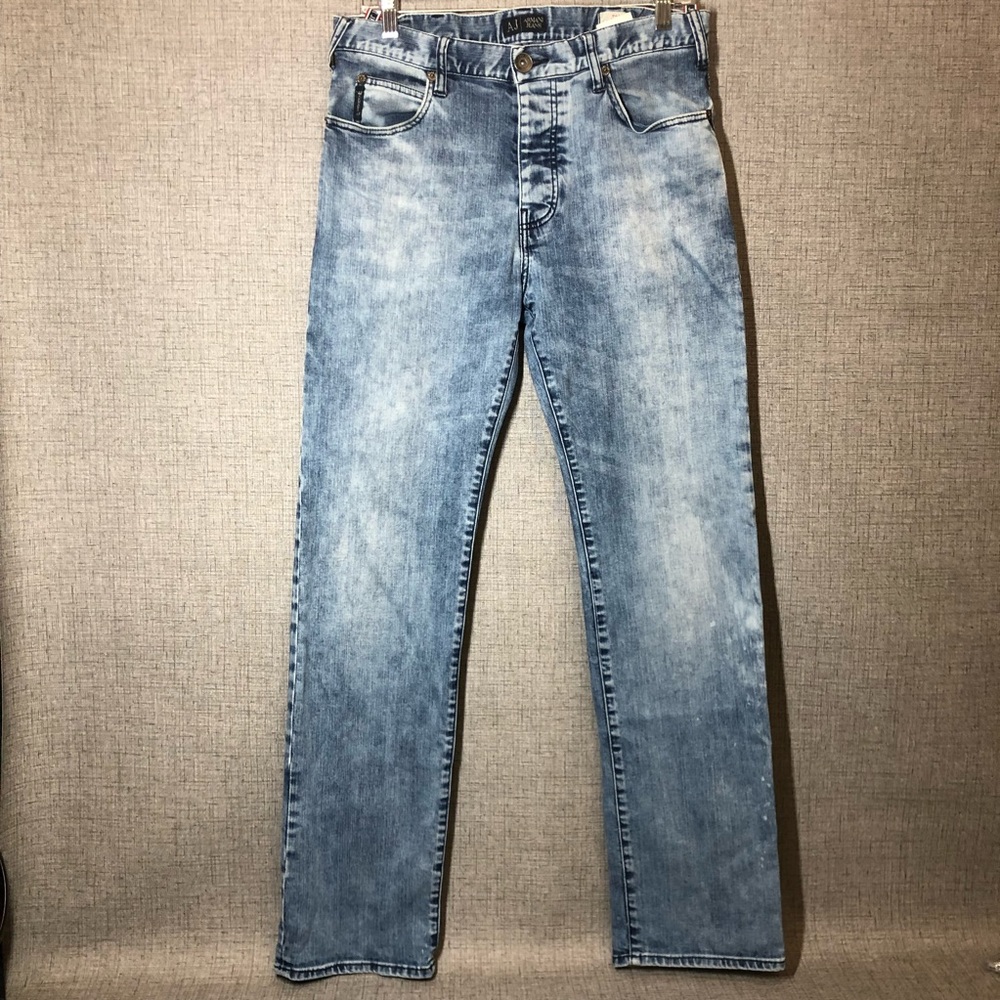 Emporio Armani Light Blue Relaxed Jeans